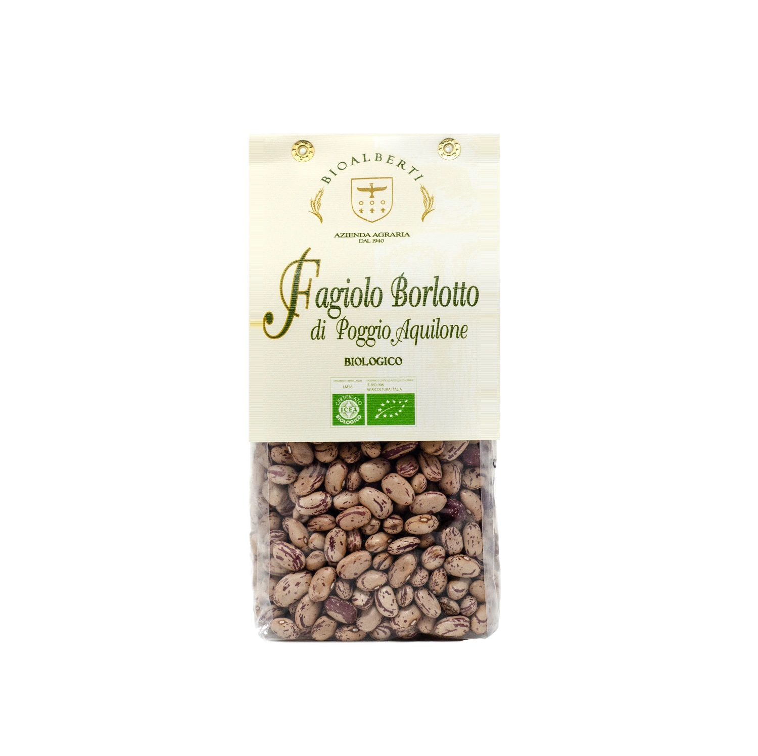 Fagioli Borlotti BIO – Poggio Aquilone 400 g