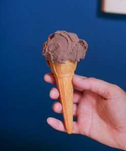 Cono gelato al cioccolato