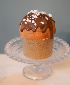 Piccolo Panettone con cioccolato e meringhe