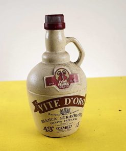 bottiglia grappa friulana bianca stravecchia vite d oro vintage da collezione
