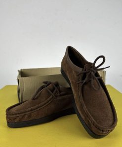 mocassino vintage scamosciato tipo sebago numero 42